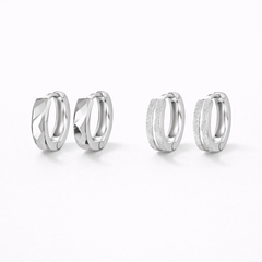 Twice As Nice Hoop 2-Piece Earring Set